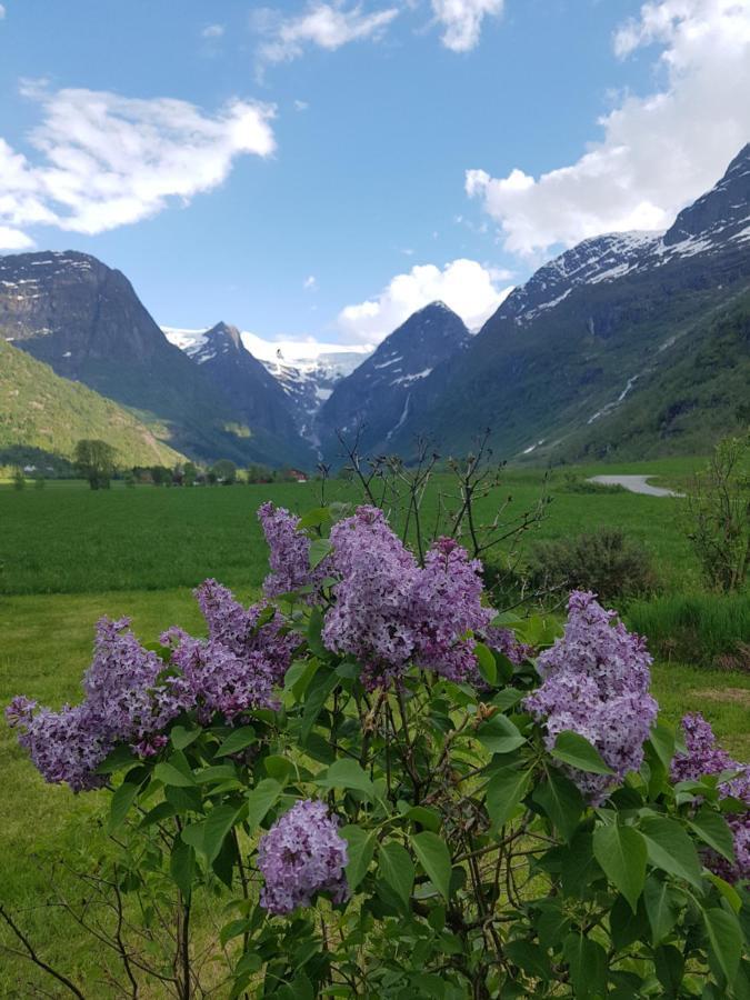 Glacier And Waterfall View Briksdalsbre Экстерьер фото